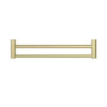 Mecca Care 25mm Double Towel Grab Rail 600mm Brushed Gold