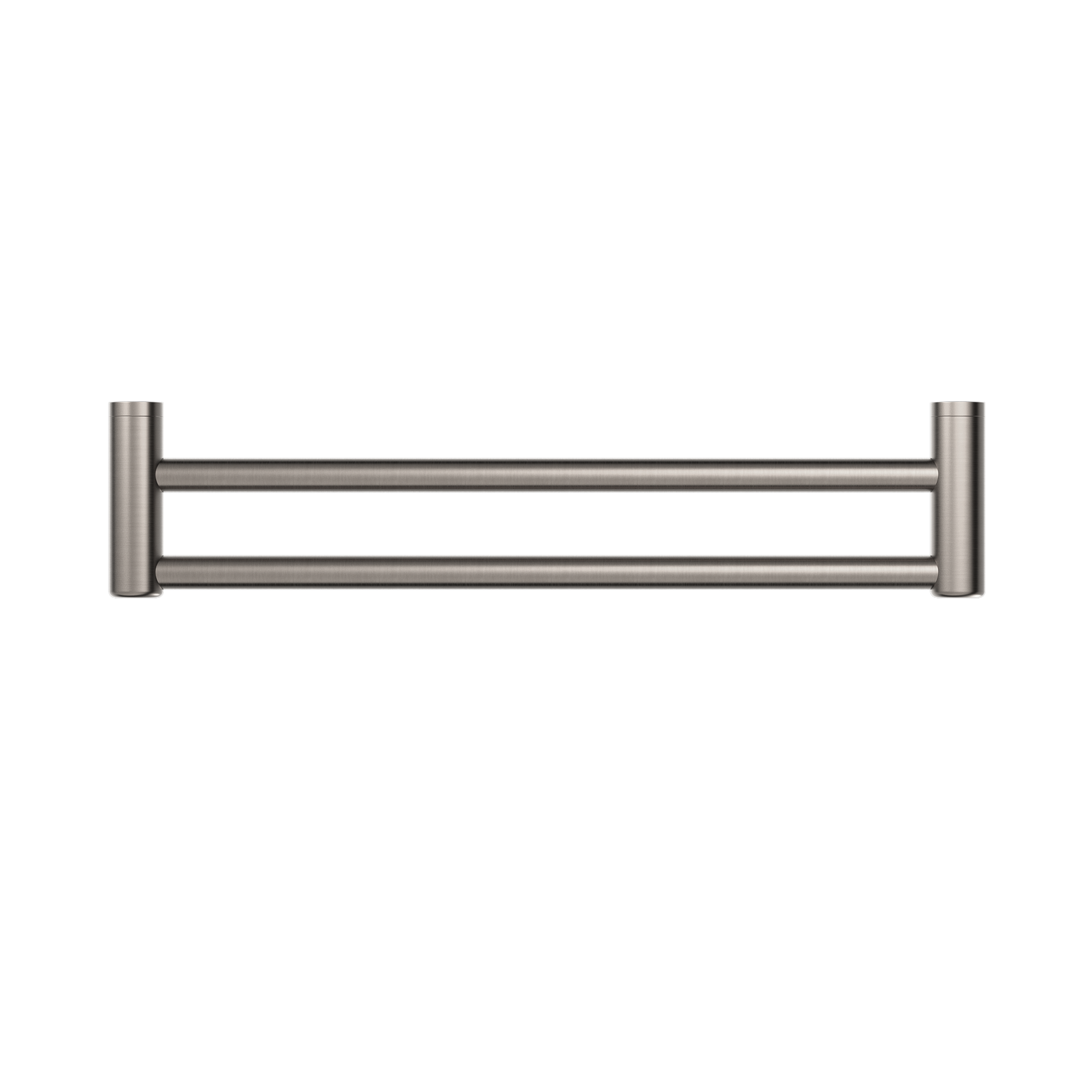 Mecca Care 25mm Double Towel Grab Rail 600mm Brushed Nickel