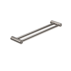 Mecca Care 25mm Double Towel Grab Rail 600mm Brushed Nickel
