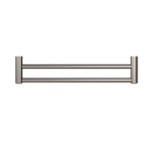 Mecca Care 25mm Double Towel Grab Rail 600mm Brushed Nickel