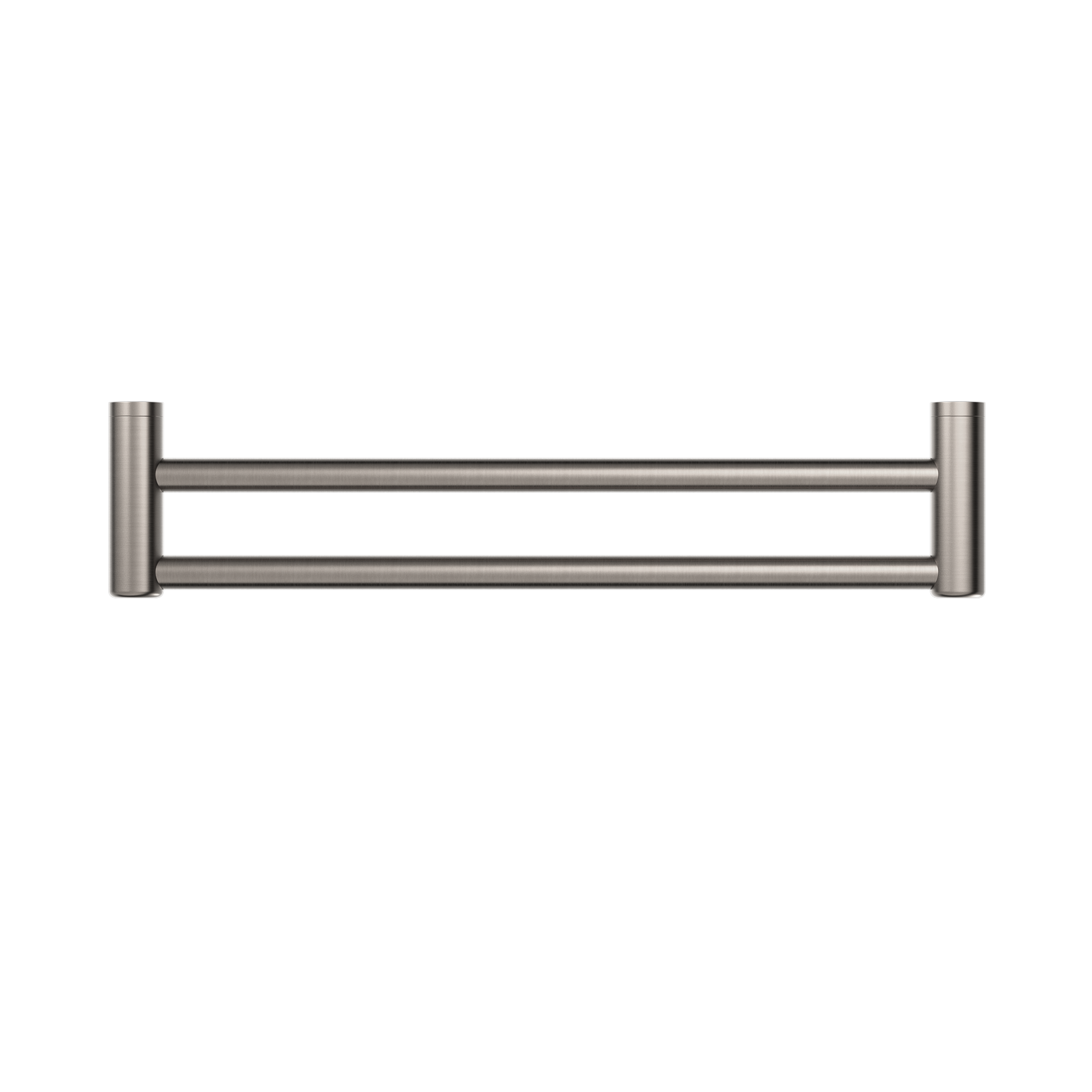 Mecca Care 25mm Double Towel Grab Rail 600mm Brushed Nickel