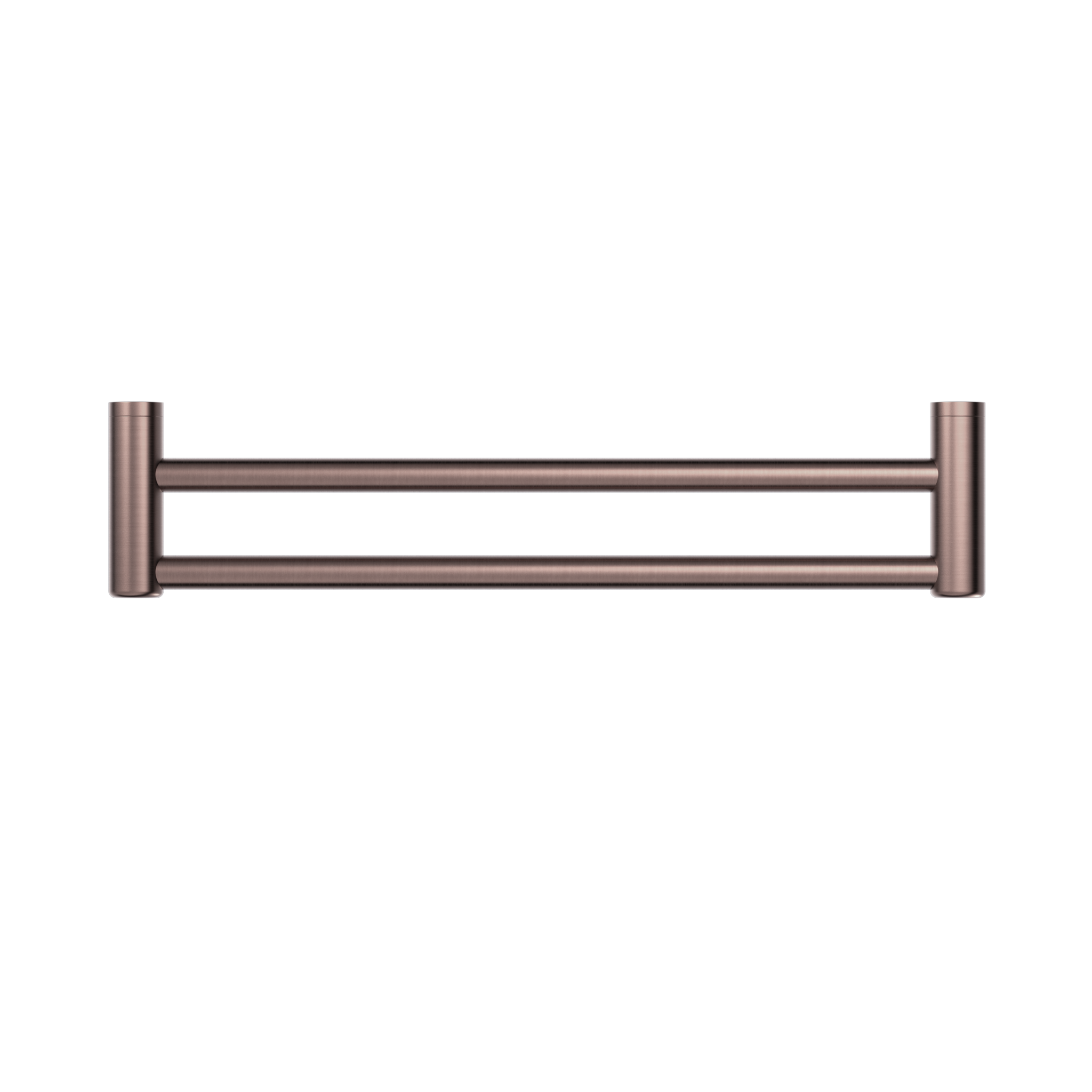 Mecca Care 25mm Double Towel Grab Rail 600mm Brushed Bronze