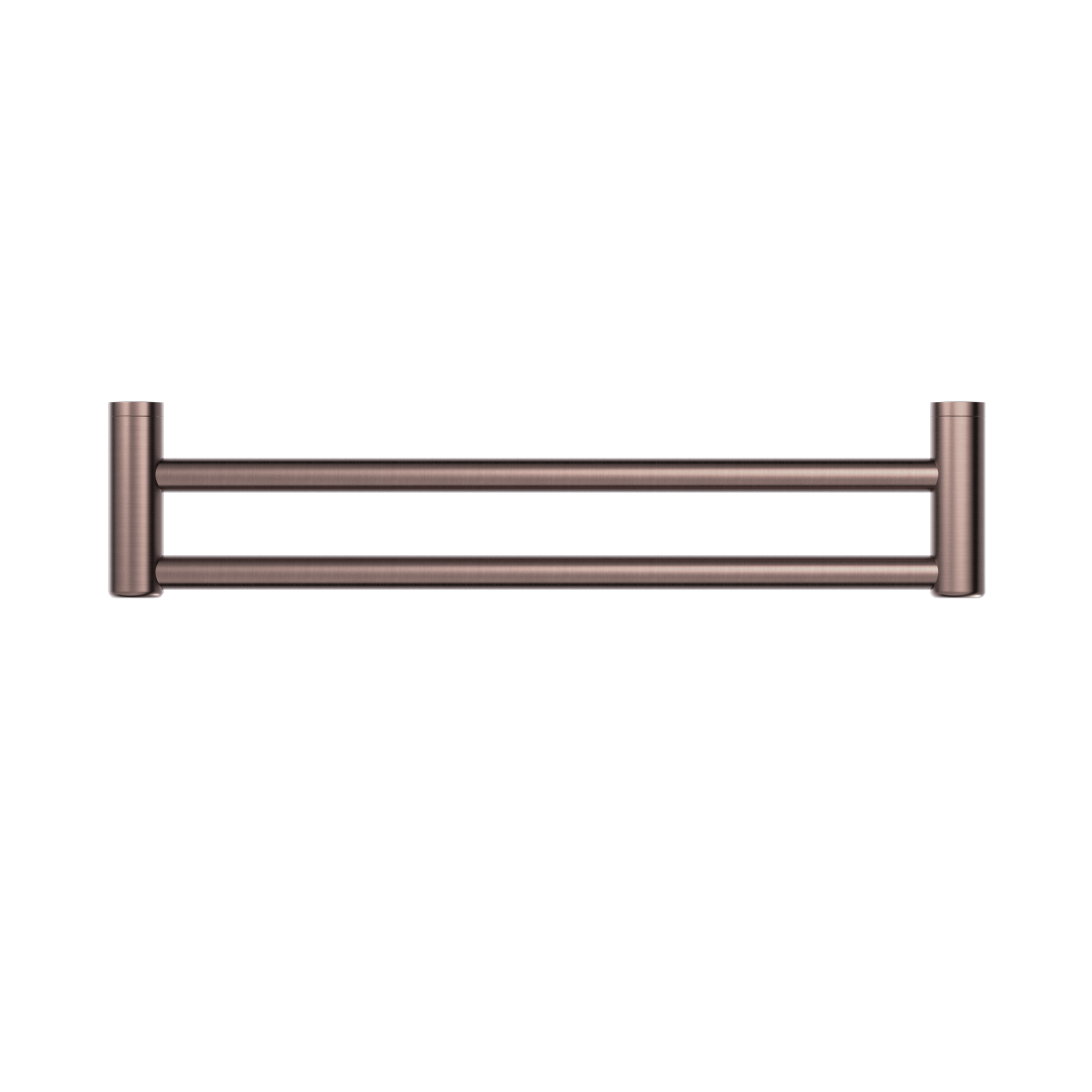 Mecca Care 25mm Double Towel Grab Rail 600mm Brushed Bronze