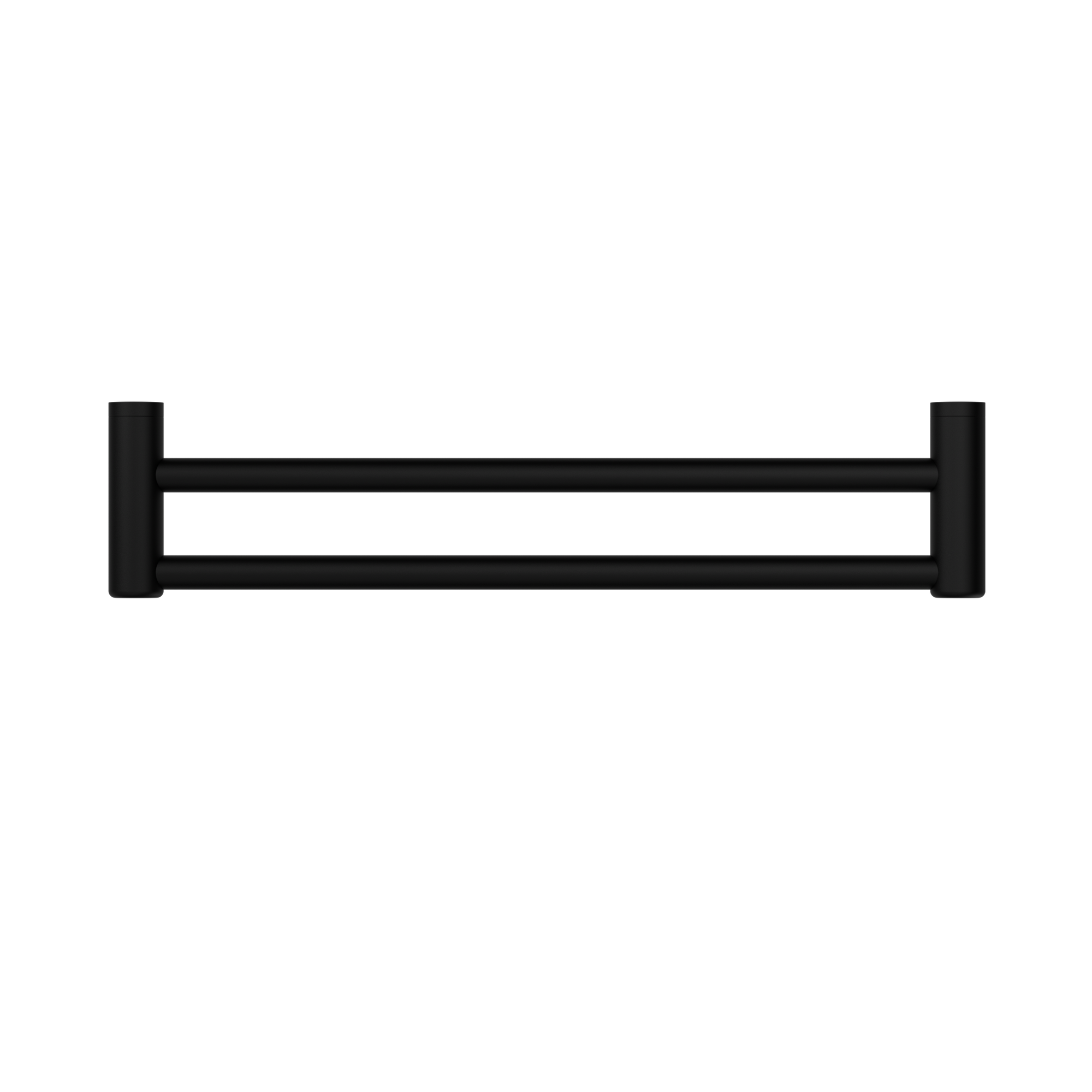Mecca Care 25mm Double Towel Grab Rail 600mm Matte Black