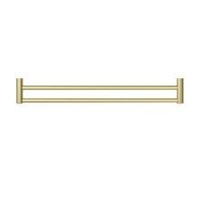 Mecca Care 25mm Double Towel Grab Rail 900mm Brushed Gold