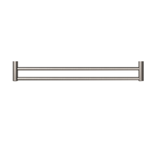 Mecca Care 25mm Double Towel Grab Rail 900mm Brushed Nickel