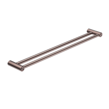 Mecca Care 25mm Double Towel Grab Rail 900mm Brushed Bronze