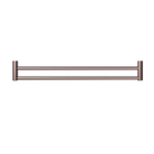 Mecca Care 25mm Double Towel Grab Rail 900mm Brushed Bronze