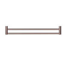Mecca Care 25mm Double Towel Grab Rail 900mm Brushed Bronze