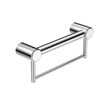Mecca Care 32mm Grab Rail With Towel Holder 300mm Chrome