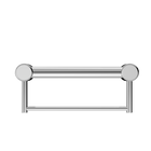 Mecca Care 32mm Grab Rail With Towel Holder 300mm Chrome