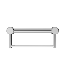 Mecca Care 32mm Grab Rail With Towel Holder 300mm Chrome
