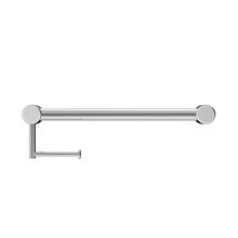 Mecca Care 32mm Grab Rail With Toilet Roll Holder 450mm Chrome