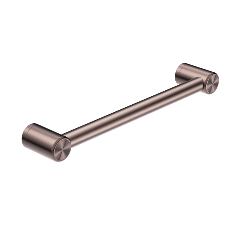 Mecca Care 32mm Grab Rail 450mm Brushed Bronze