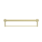 Mecca Care 32mm Grab Rail With Towel Holder 600mm Brushed Gold