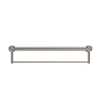 Mecca Care 32mm Grab Rail With Towel Holder 600mm Brushed Nickel