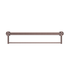 Mecca Care 32mm Grab Rail With Towel Holder 600mm Brushed Bronze