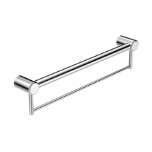 Mecca Care 32mm Grab Rail With Towel Holder 600mm Chrome