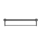 Mecca Care 32mm Grab Rail With Towel Holder 600mm Gun Metal
