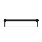 Mecca Care 32mm Grab Rail With Towel Holder 600mm Matte Black