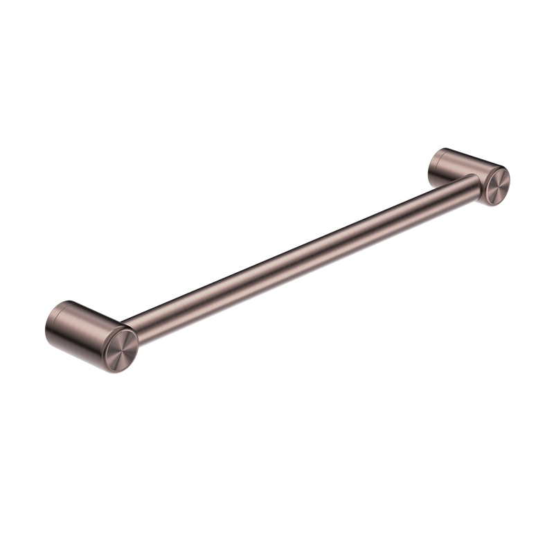 Mecca Care 32mm Grab Rail 600mm Brushed Bronze