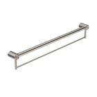 Mecca Care 32mm Grab Rail With Towel Holder 900mm Brushed Nickel