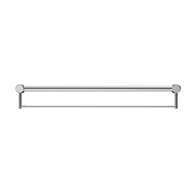 Mecca Care 32mm Grab Rail With Towel Holder 900mm Chrome
