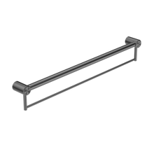 Mecca Care 32mm Grab Rail With Towel Holder 900mm Gun Metal