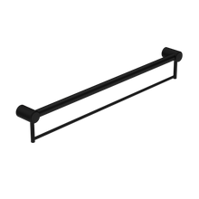 Mecca Care 32mm Grab Rail With Towel Holder 900mm Matte Black
