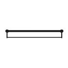 Mecca Care 32mm Grab Rail With Towel Holder 900mm Matte Black