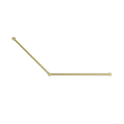 Mecca Care 32mm DDA Accessible Toilet Grab Rail Set 45 Degree 750X900mm Brushed Gold