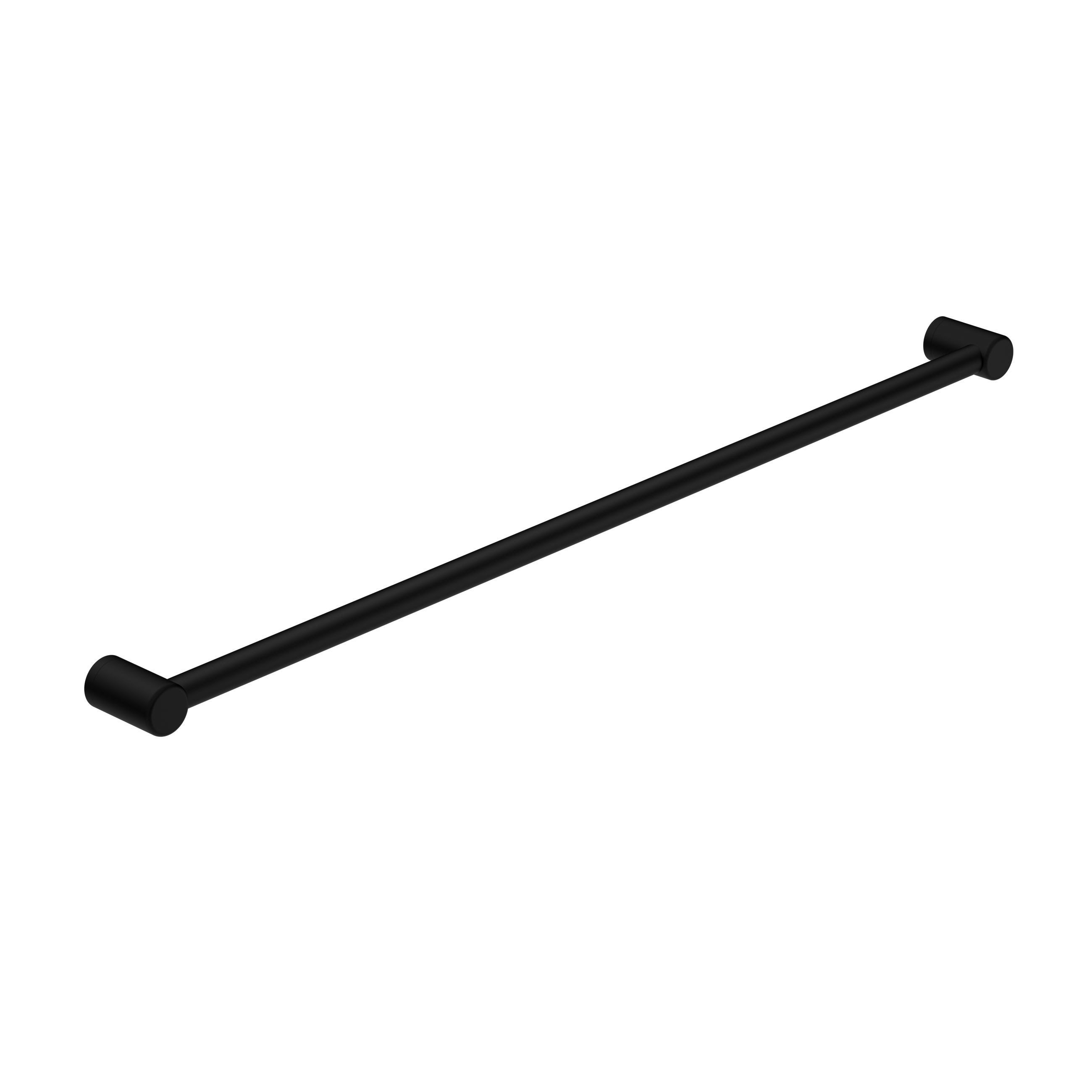 Mecca Care 32mm Grab Rail 1200mm Matte Black