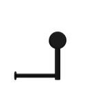 Mecca Care Heavy Duty Toilet Roll Holder Matte Black