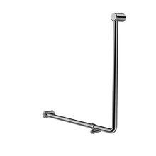 Mecca Care 32mm 90 Degree NZ4121 Accessible Toilet Grab Rail 750X750mm Chrome