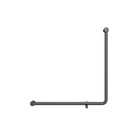 Mecca Care 32mm 90 Degree NZ4121 Accessible Toilet Grab Rail 750X750mm Gun Metal