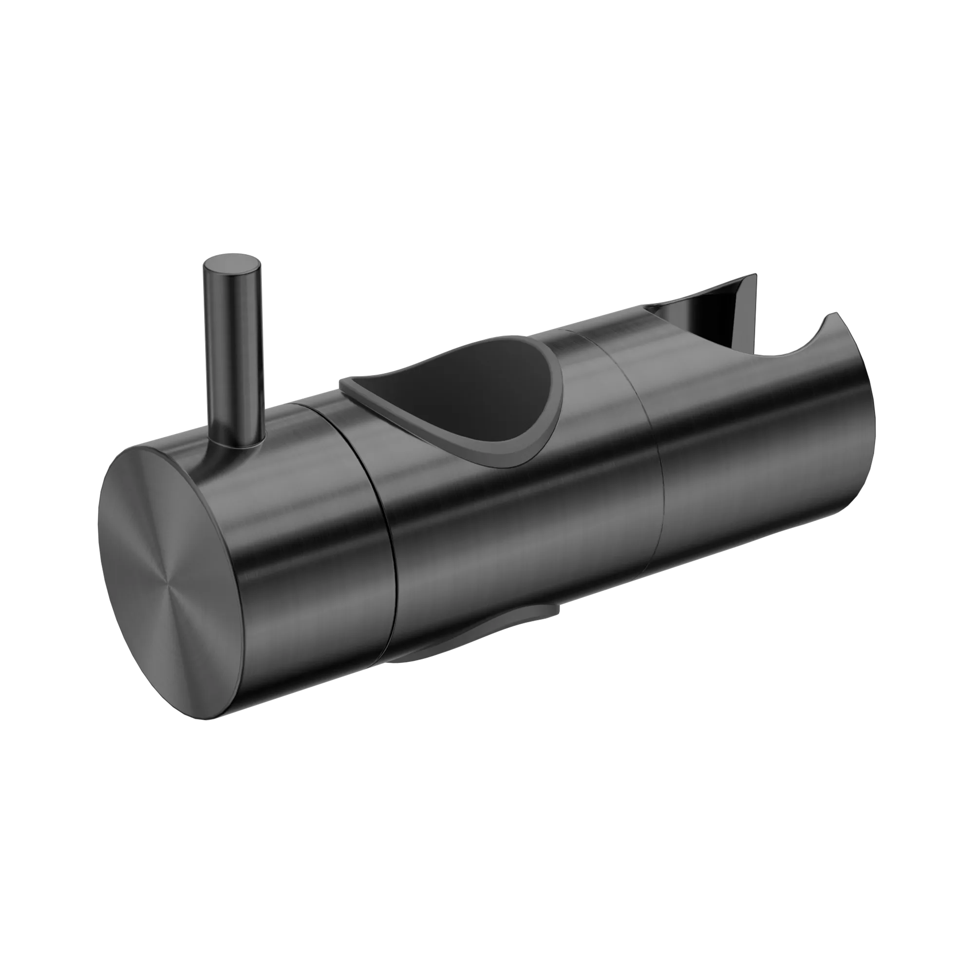 Slider For Mecca Care 25mm Grab Rail And Adjustable Shower Rail Set 900mm  Gun Metal