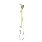 Mecca Care 32mm Grab Rail And Adjustable Shower Rail Set 900mm Brushed Gold