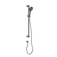 Mecca Care 32mm Grab Rail And Adjustable Shower Rail Set 900mm Gun Metal