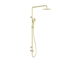 Mecca Care 25mm Grab Rail 900mm Twin Shower Set Brushed Gold