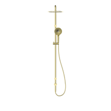 Mecca Care 25mm Grab Rail 900mm Twin Shower Set Brushed Gold