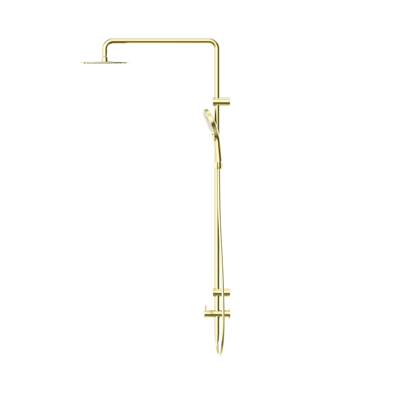 Mecca Care 25mm Grab Rail 900mm Twin Shower Set Brushed Gold