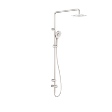 Mecca Care 25mm Grab Rail 900mm Twin Shower Set Brushed Nickel