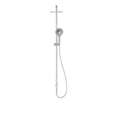 Mecca Care 25mm Grab Rail 900mm Twin Shower Set Brushed Nickel