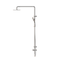 Mecca Care 25mm Grab Rail 900mm Twin Shower Set Chrome