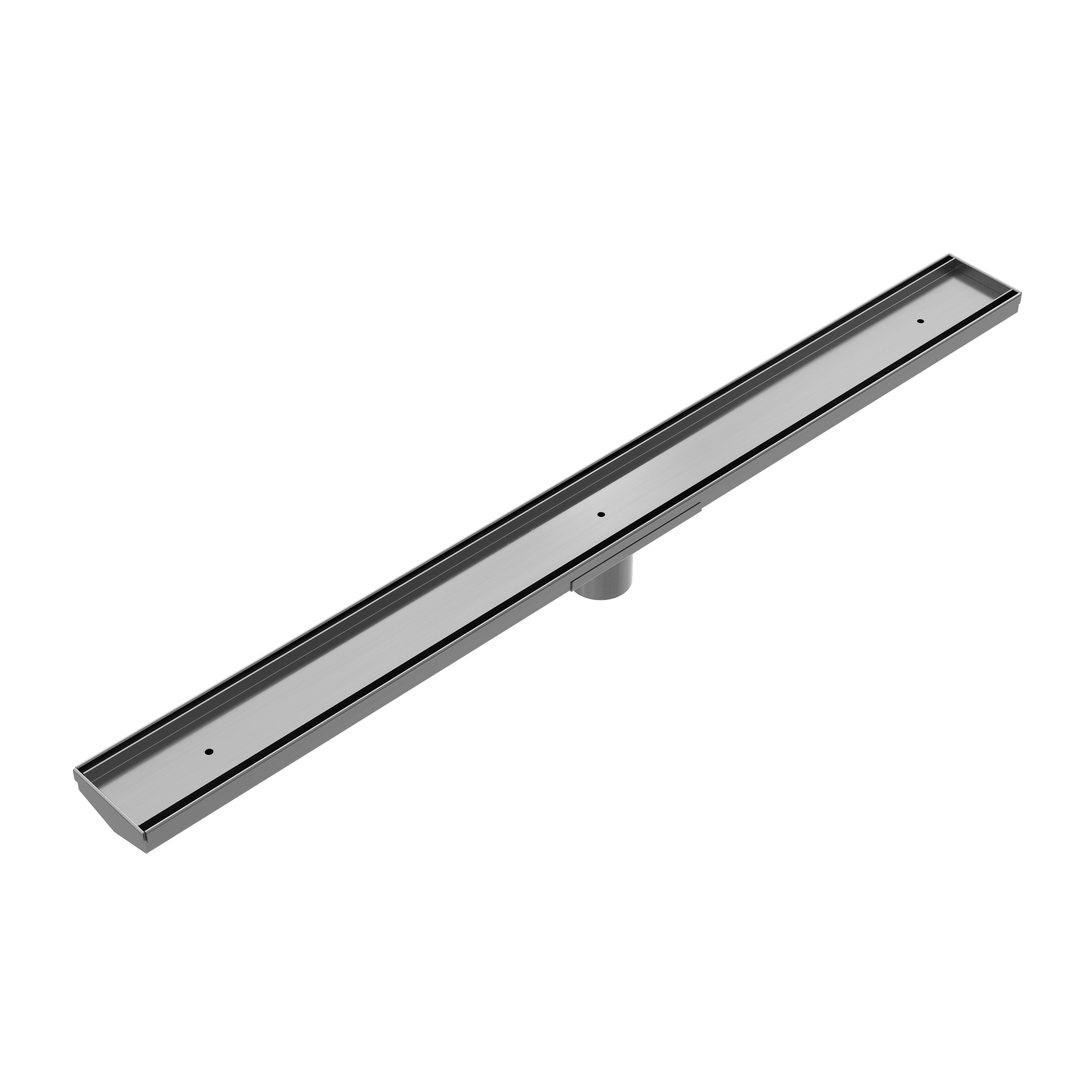 Tile Insert V Channel 900x82mm Floor Grate 50mm Outlet Gun Metal