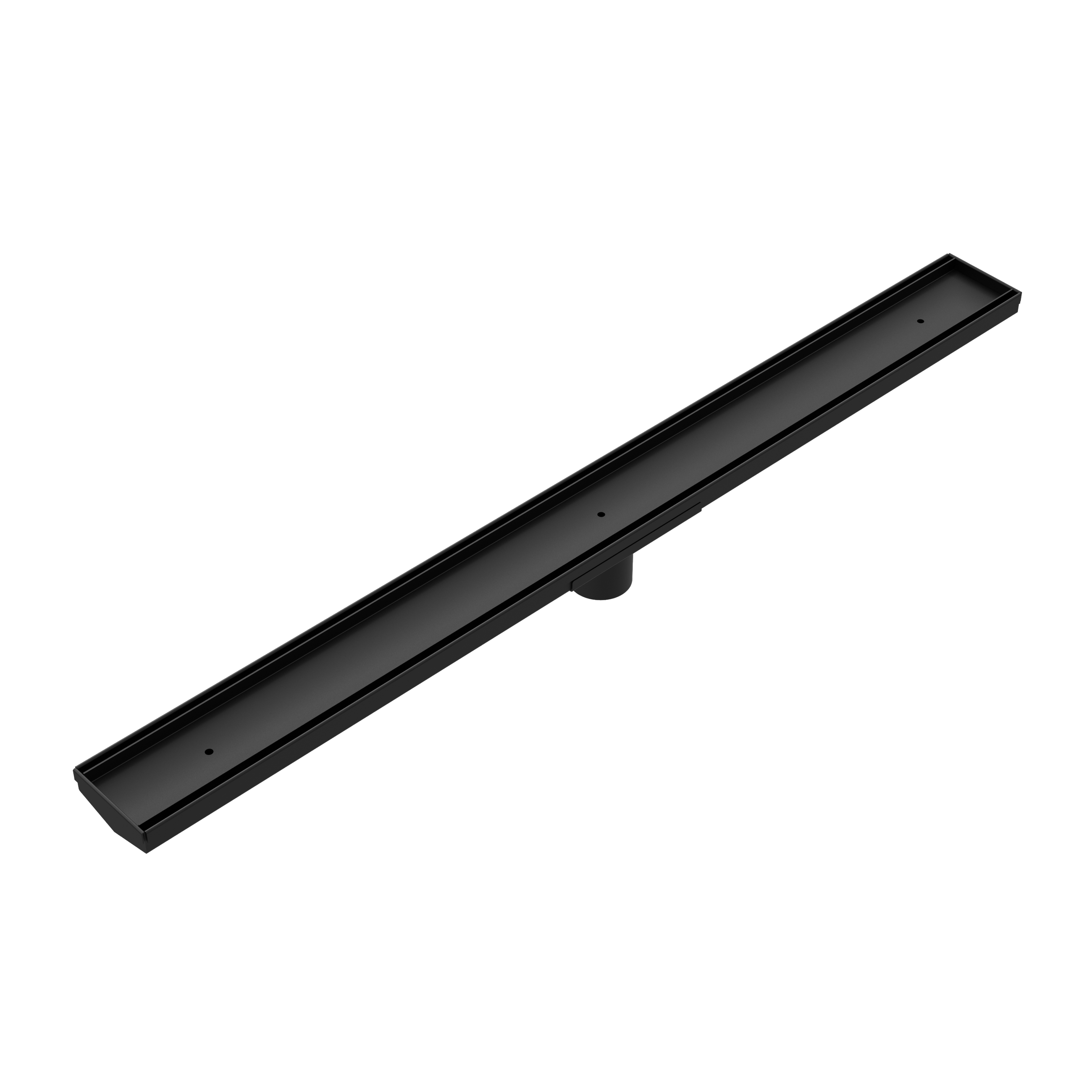 Tile Insert V Channel 900x82mm Floor Grate 50mm Outlet Matte Black