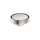 100mm Round Tile Insert Floor Waste 50mm Outlet Brushed Nickel