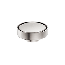 100mm Round Tile Insert Floor Waste 50mm Outlet Brushed Nickel