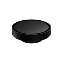 130mm Round Tile Insert Floor Waste 80mm Outlet Matte Black