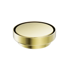 130mm Round Tile Insert Floor Waste 100mm Outlet Brushed Gold